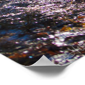 Rosa und grüne Eiswälder - Hot Springs Mt Trail Poster (Ecke)