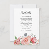 Rosa und grüne Elegante Quinceñera