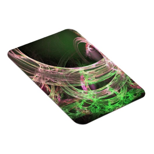 Rosa und grüne Energie Magnet (Rechte Seite)