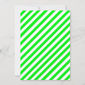 Rosa und grüne Giraffe Einladung (Rückseite)