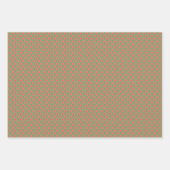 Rosa und grüne Granatäpfel Geschenkpapier Set (Vorderseite 2)