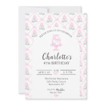 Rosa und grüne Hortensien-Terrasse mit Schleifen