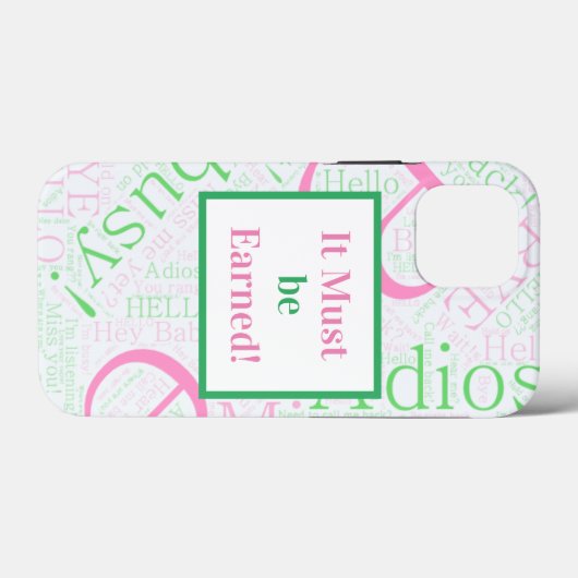 Rosa und grüne Hülle (Rückseite (Horizontal))