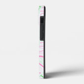 Rosa und grüne Hülle (Rückseite / Links)