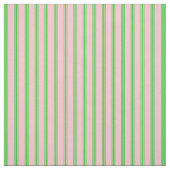 Rosa und grüne Lime-Linien Stoff (Muster)