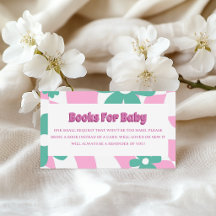 Rosa und Grüne Moderne Bücher für Babys