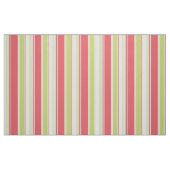 Rosa und grüne moderne Streifen Stoff (Fat Quarter (45,7 x 55,9 cm))