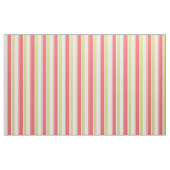 Rosa und grüne moderne Streifen Stoff (Yard (91,4 cm))