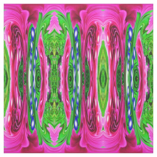 Rosa und grüne Naturmode Stoff (Muster)