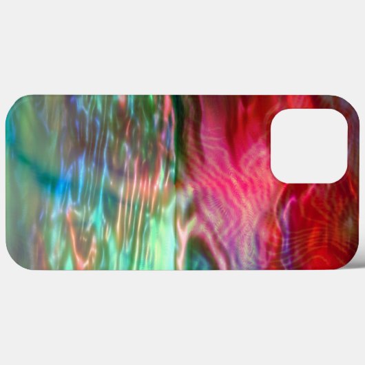 Rosa und grüne Perlenstruktur Case-Mate iPhone Hülle (Rückseite (Horizontal))