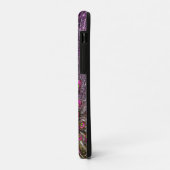 rosa und grüne Pfaue, Case-Mate iPhone Hülle (Hinten/Links)