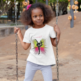 Rosa und grüne Pulverexplosion Weibliche Gymnastik T-Shirt