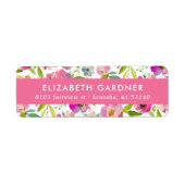 Rosa und grüne Rücksendeadresse (Vorne)