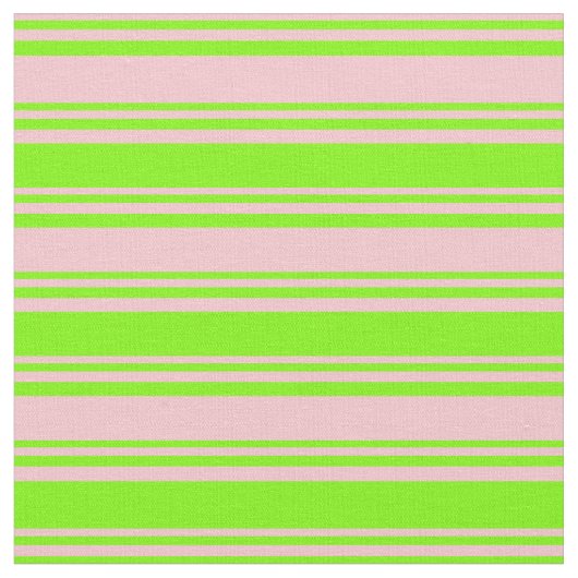 Rosa und grüne Streifen/Linke Stoff (Nahaufnahme)