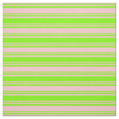 Rosa und grüne Streifen/Linke Stoff (Muster)