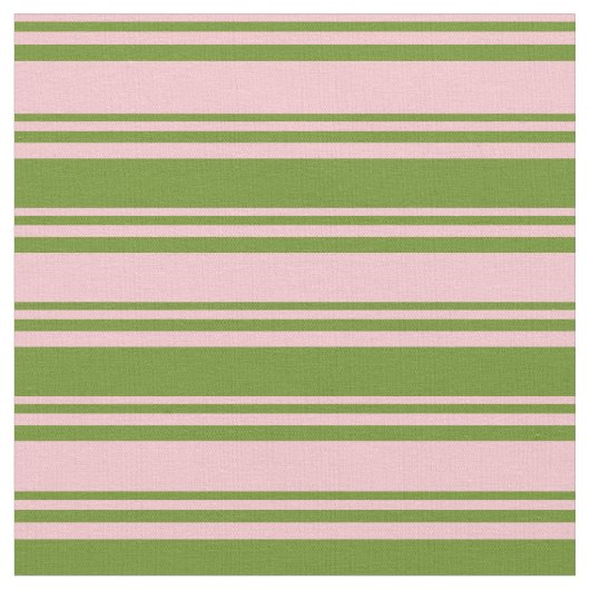 Rosa und grüne Streifen Stoff (Nahaufnahme)