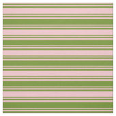 Rosa und grüne Streifen Stoff (Muster)