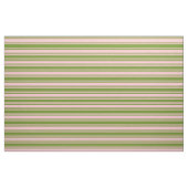 Rosa und grüne Streifen Stoff (Fat Quarter (45,7 x 55,9 cm))