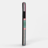 Rosa und grüne Süßigkeits-aztekisches Case-Mate iPhone Hülle (Hinten/Rechts)