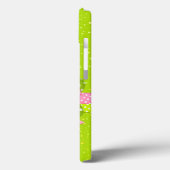 Rosa und grüner Bow und Band Case-Mate iPhone Hülle (Rückseite / Links)
