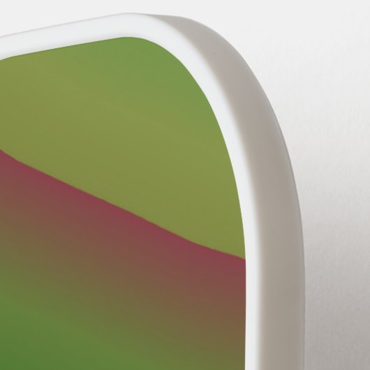 Rosa und grüner Farbton Pickleball Schläger (Linke Seite)