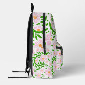 Rosa und grüner Rucksack (Links)