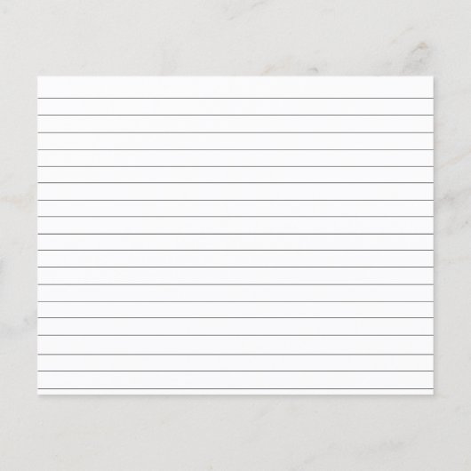 Rosa und grünes Brautparty Rezept Karte (Rückseite)