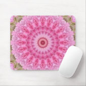 Rosa und Grüngarten Kaleidoskop Mousepad (Mit Mouse)