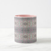 rosa und Hübsch Gemustert Tasse (Zentrum)