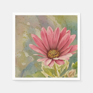 Rosa und Hübsche Däisy - Paper Napkin Serviette