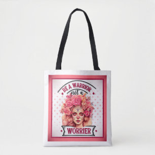 Rosa und Hübscher Zuckerschädel Tasche