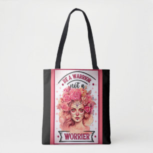 Rosa und Hübscher Zuckerschädel Tasche