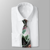 Rosa und Jadegrün mit Krawatte (Gebunden)