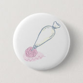 Rosa- und Konditorei Button (Vorderseite)