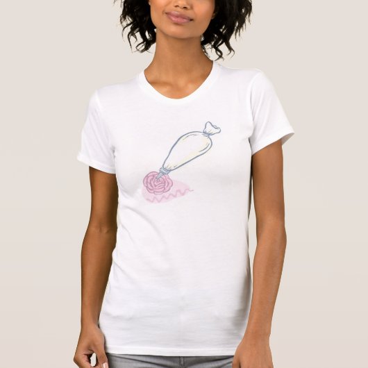 Rosa- und Konditorei T-Shirt (Vorderseite)