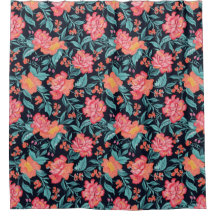 Rosa und korallenfarbene Blume