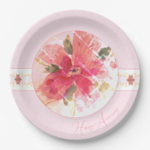 Rosa und Korallenwasser