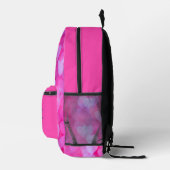 Rosa und Lavendelherde Personalisiert Bedruckter Rucksack (Rechts)