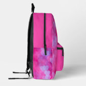 Rosa und Lavendelherde Personalisiert Bedruckter Rucksack (Links)