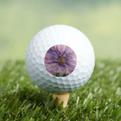 Rosa und lila Alkoholfarbe Blume Golfball (Insitu T-Shirt)