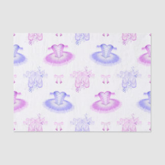 Rosa und Lila Ballett Geburtstag Tutu & Pointe Sch Seidenpapier