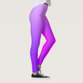Rosa und Lila benutzerdefinierte Leggings (Rechts)