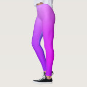 Rosa und Lila benutzerdefinierte Leggings (Links)