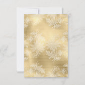 Rosa und Lila Blumenhochzeit RSVP Karte (Rückseite)