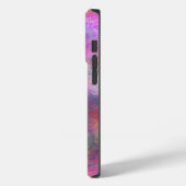 Rosa und Lila Bokeh Case-Mate iPhone Hülle (Rückseite / Links)