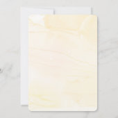 Rosa und Lila Bouquet Einladung (Rückseite)