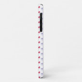 Rosa und Lila Coquette Bows Case-Mate iPhone Hülle (Hinten/Links)