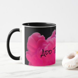 Rosa und Lila Digitalrauchen Tasse