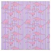 Rosa und lila Dinosaurier-Gewebe Stoff (Muster)