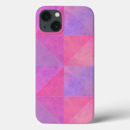 Rosa und Lila Dreiecke Case-Mate iPhone Hülle